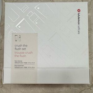 NWT Lululemon Selfcare “Crush the Flush” Set